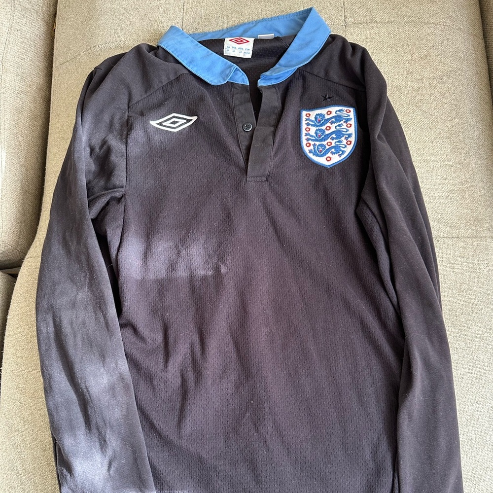Umbro England away jersey